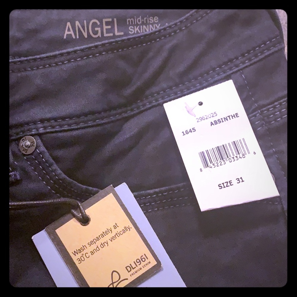 DL 1961 Angel Mid-rise skinny ankle